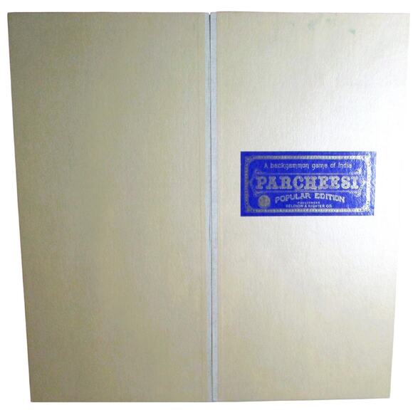 Parcheesi Gold Seal Edition 1959 Selchow and Righter Board Game of India - Picture 4 of 6